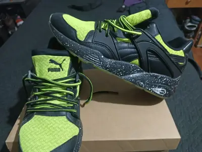 Zapatillas deportivas Puma verde neón - miniatura 3