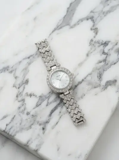 Reloj de Pulsera Multicapa con Cristales - miniatura 1