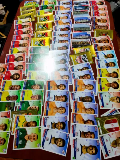 Lote 90 laminas copa América usa 2024 - miniatura 2