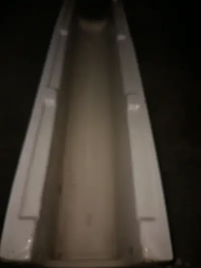 Lavamanos cerámico blanco con pedestal - miniatura 3