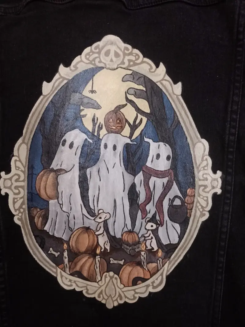 Chaqueta de mezclilla fantasma - 2