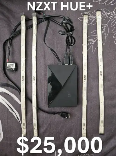 Kit de iluminación LED NZXT HUE+ para PC - miniatura 1