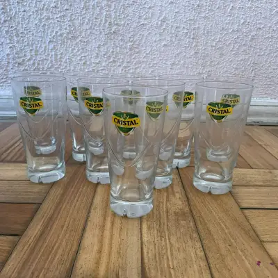 Set de 8 vasos Cristal cerveceros - miniatura 1