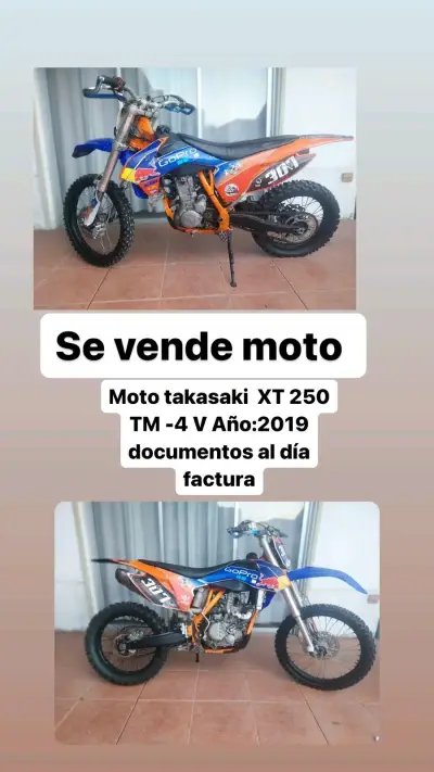 Motocicleta de cross KTM personalizada - miniatura 4