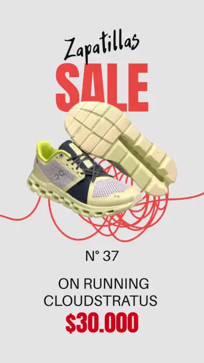Zapatillas On Running Cloudstratus N°37 - miniatura 1