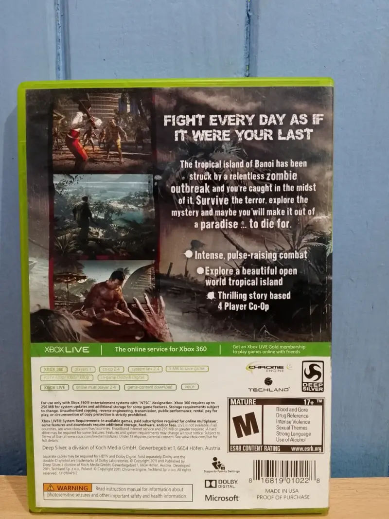 Dead Island Game of the Year Edition Xbox 360 - 2