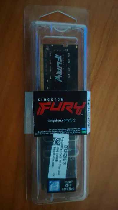 Memoria RAM 16GB 3200MHz DDR4 Kingston Fury Impact - miniatura 1