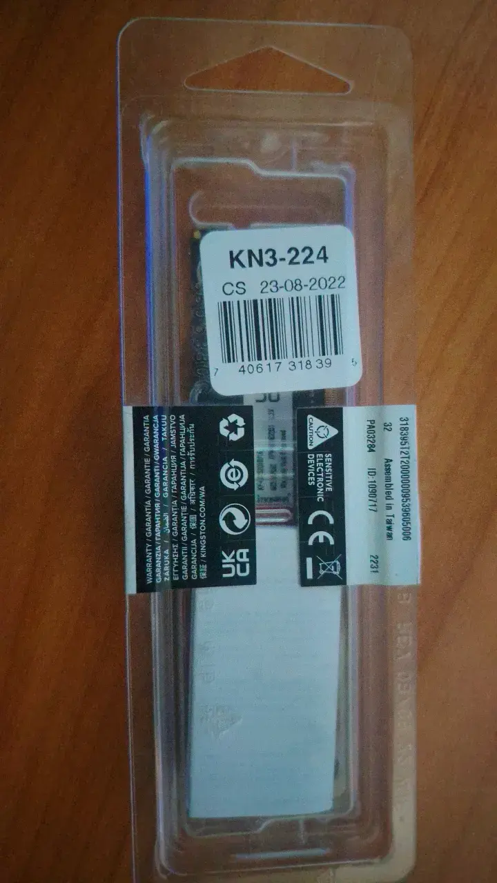 Memoria RAM 16GB 3200MHz DDR4 Kingston Fury Impact - 2