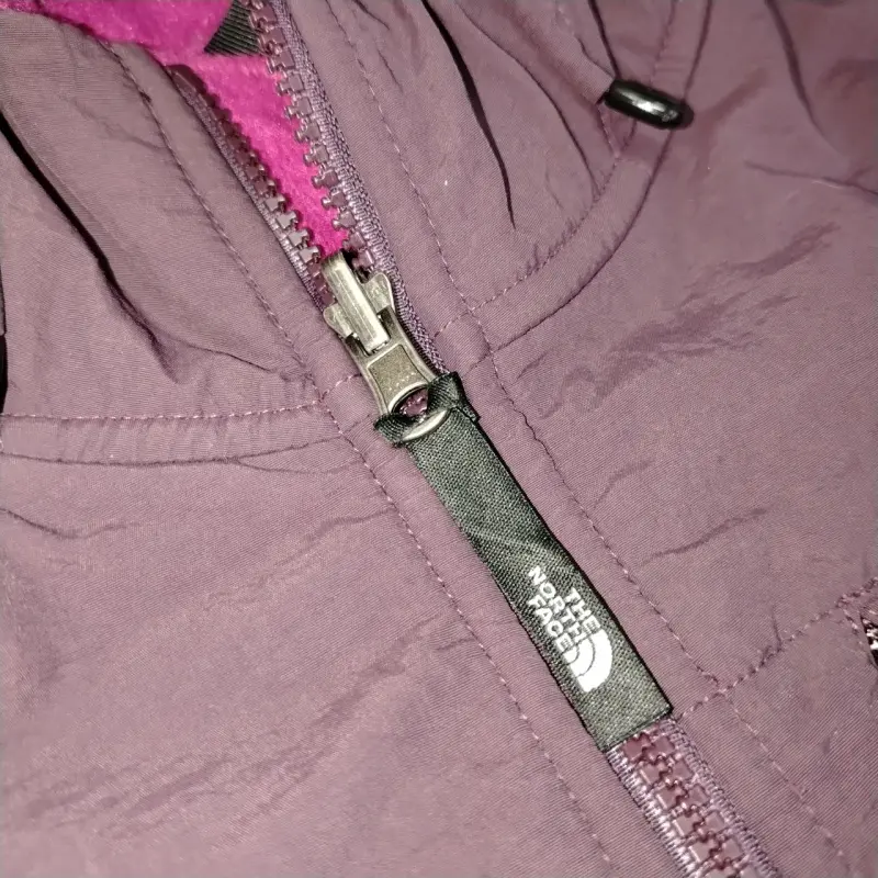 Chaqueta polar The North Face morada con capucha - 3