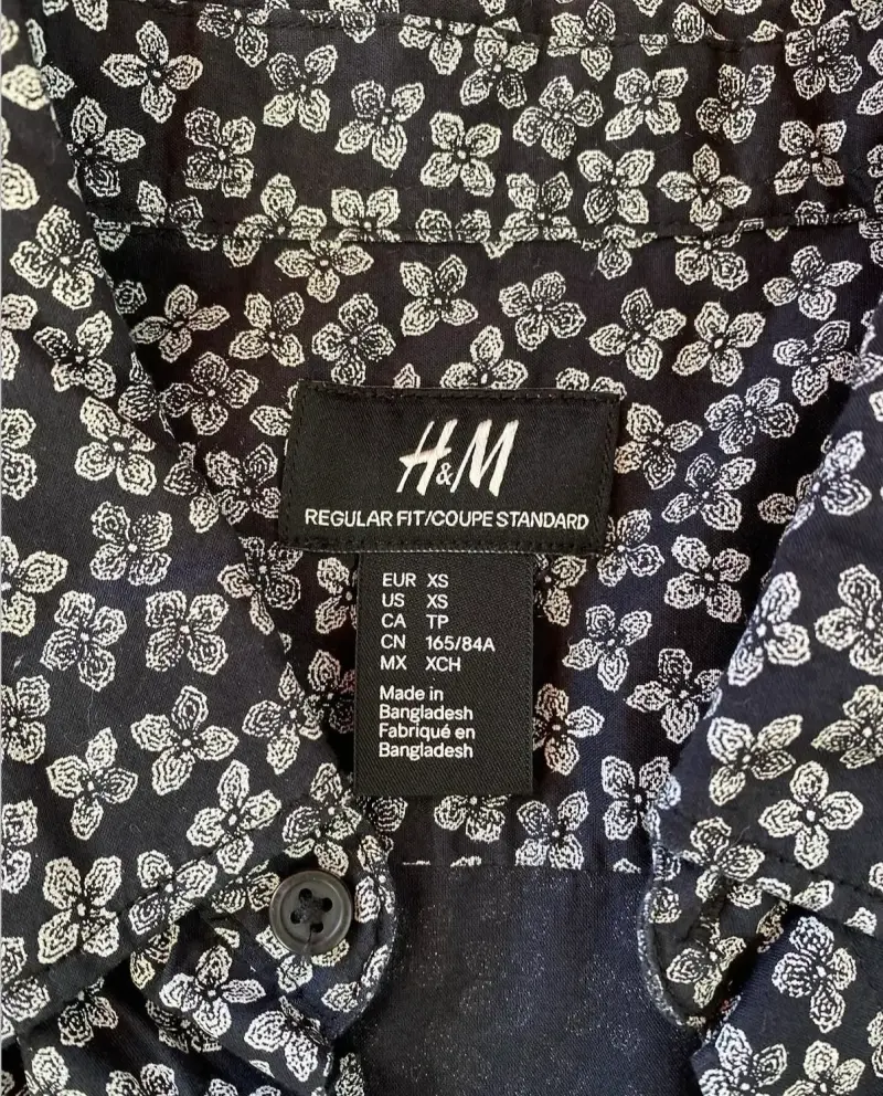 Camisa estampada H&M manga corta - 3