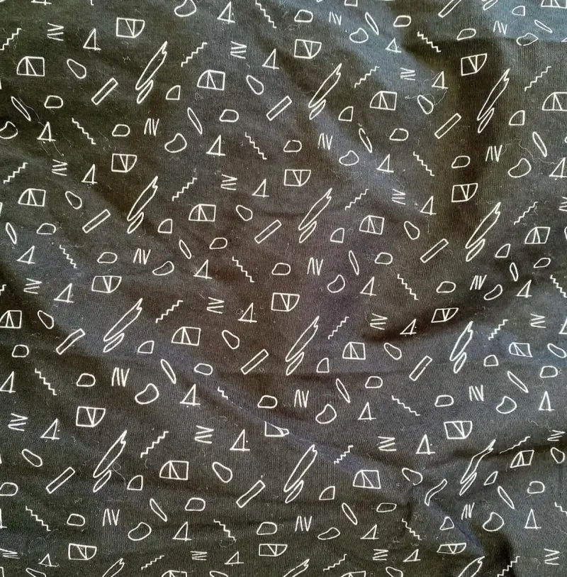 Camisa azul estampada de hombre - 4