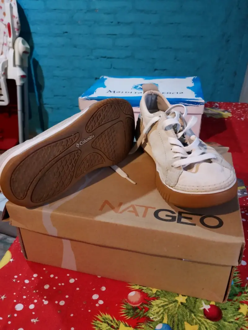 Zapatillas Columbia blancas casuales - 3