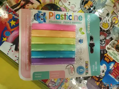 Set de plastilina pastel Mötarro 6 colores - miniatura 1