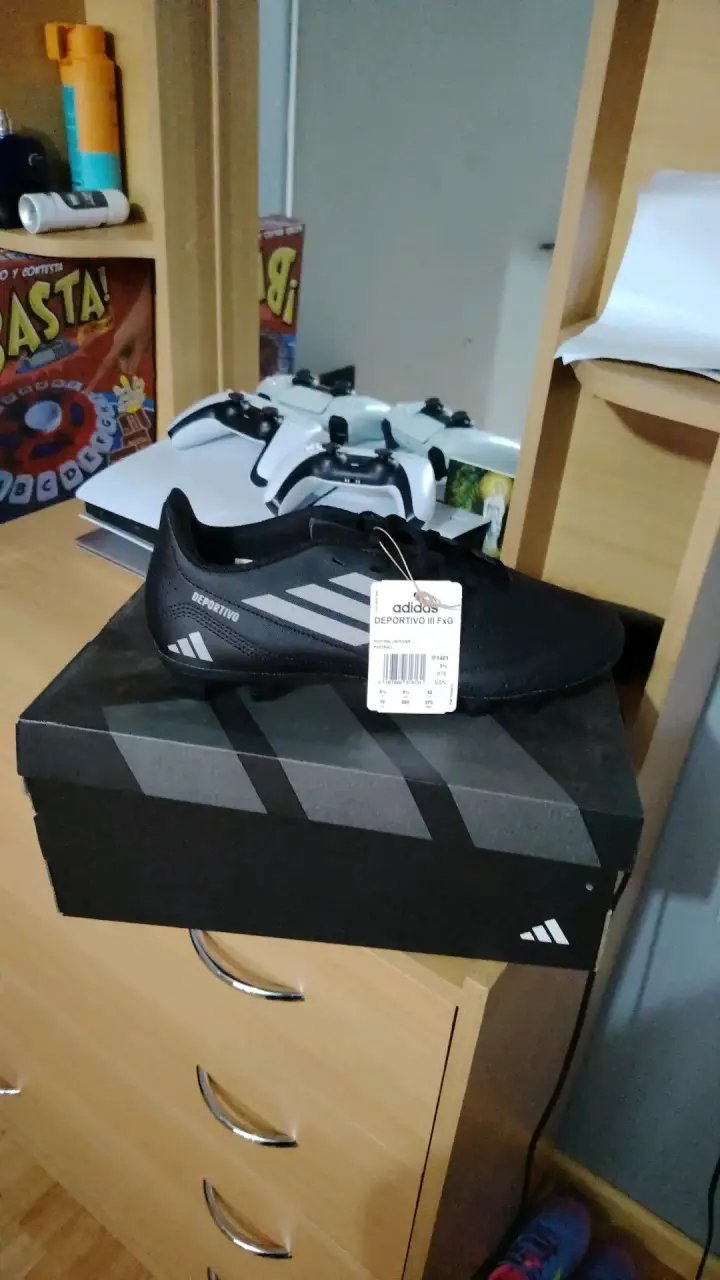 Zapatillas de fútbol Adidas negras - 2