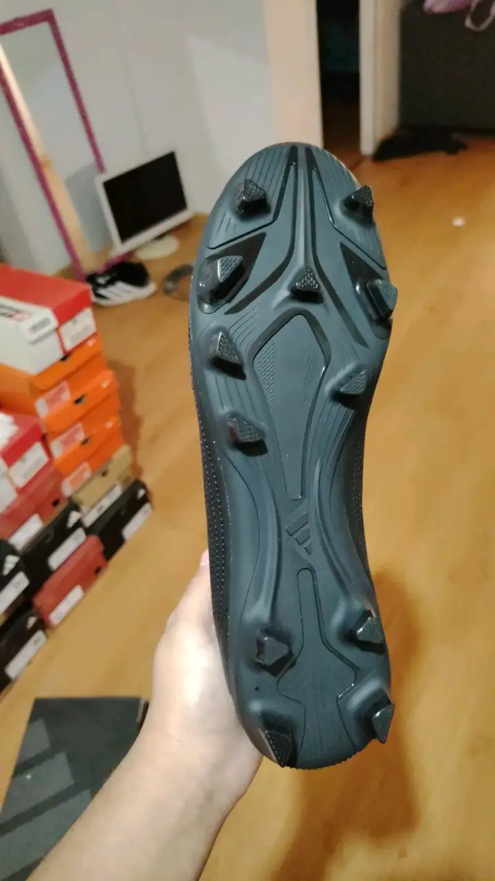 Zapatillas de fútbol Adidas negras - 4