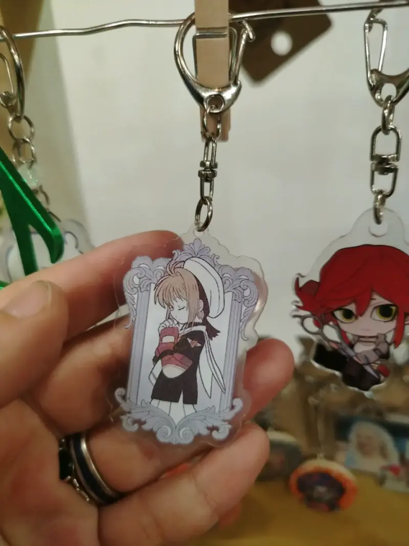 Llavero acrílico de personaje anime Sakura CC