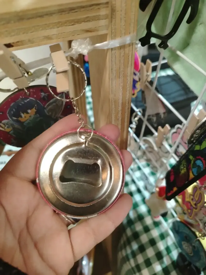 Llavero holográfico snoopy pintado a mano - 2