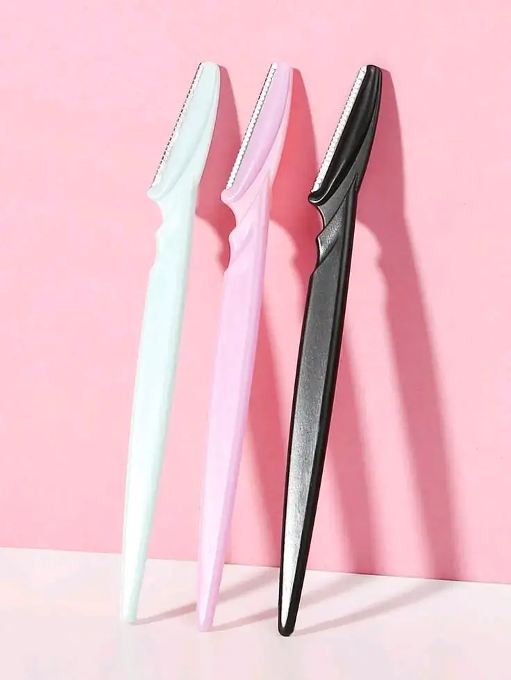Set de cuchillas faciales para depilación
