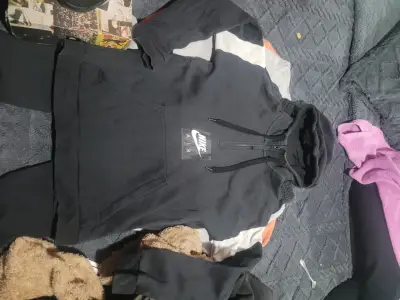 Pantalones deportivos Nike Air negros - miniatura 2