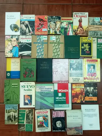 Lote de libros variados en diferentes idiomas - miniatura 3