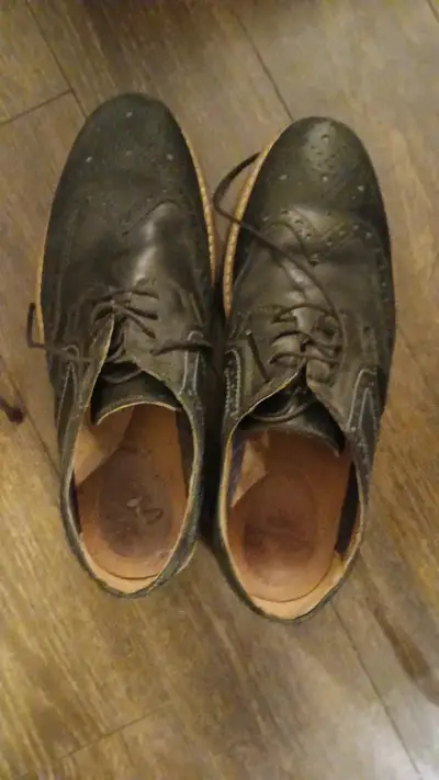 Zapatos de cuero Clarks - miniatura 1