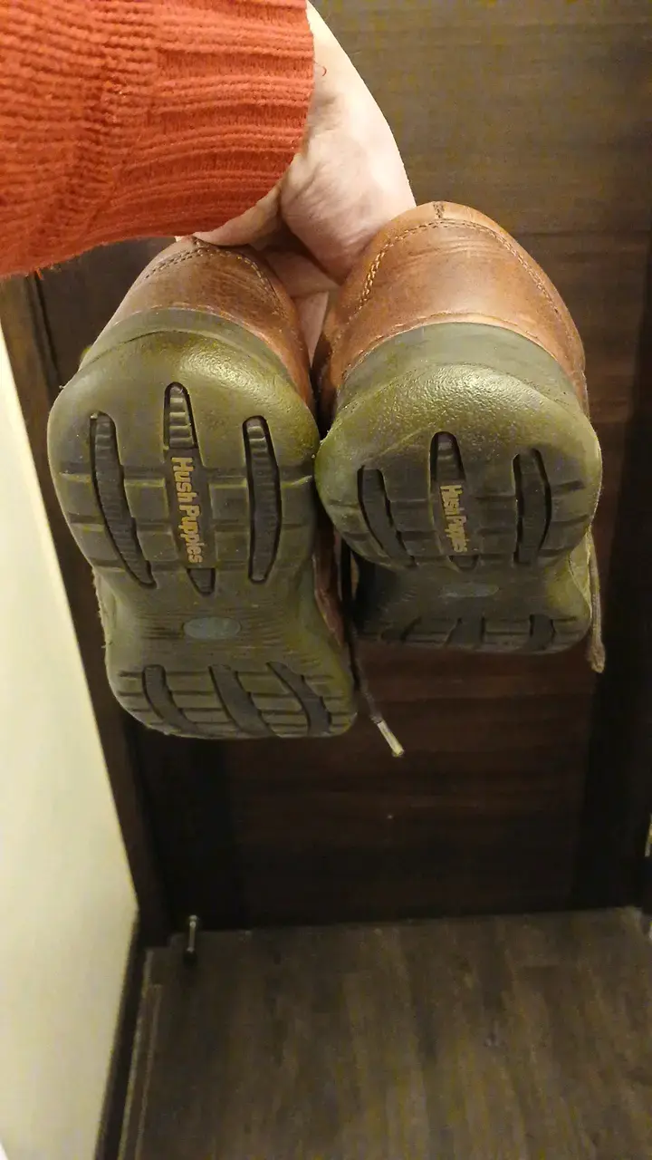 Zapatos de cuero marrón para hombre - 4