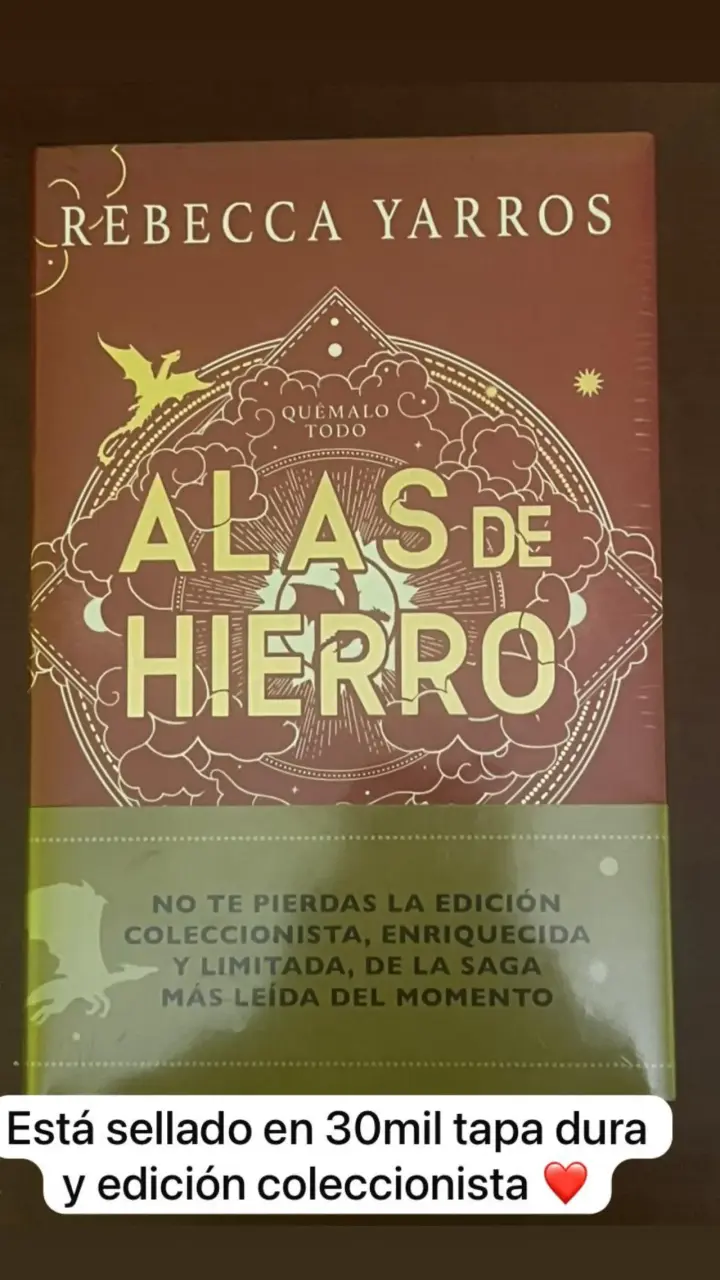 Libro 'Alas de Hierro' edición coleccionista