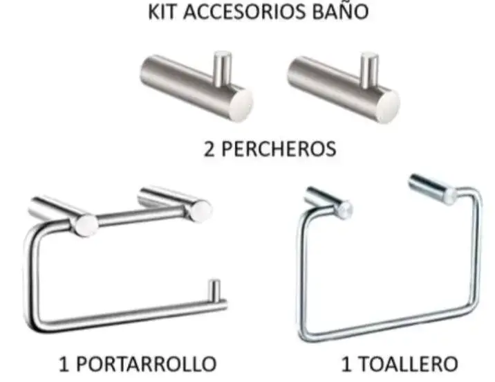 Kit Accesorios Para Baño. - 4