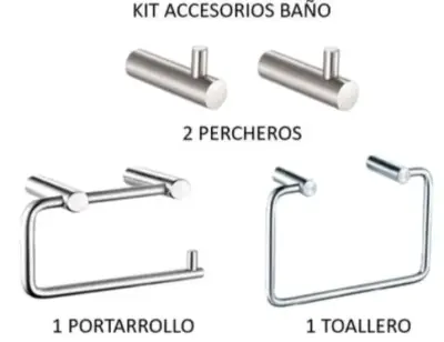 Kit Accesorios Para Baño. - miniatura 4