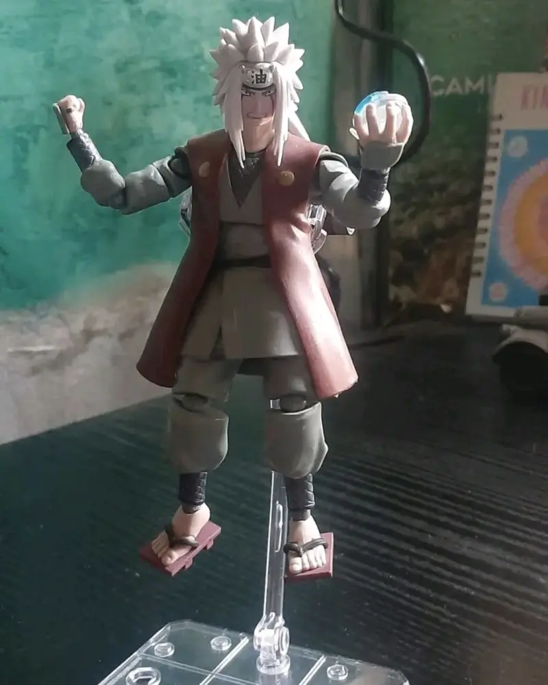 Figura bootleg de acción Jiraiya Naruto Shippuden - 4
