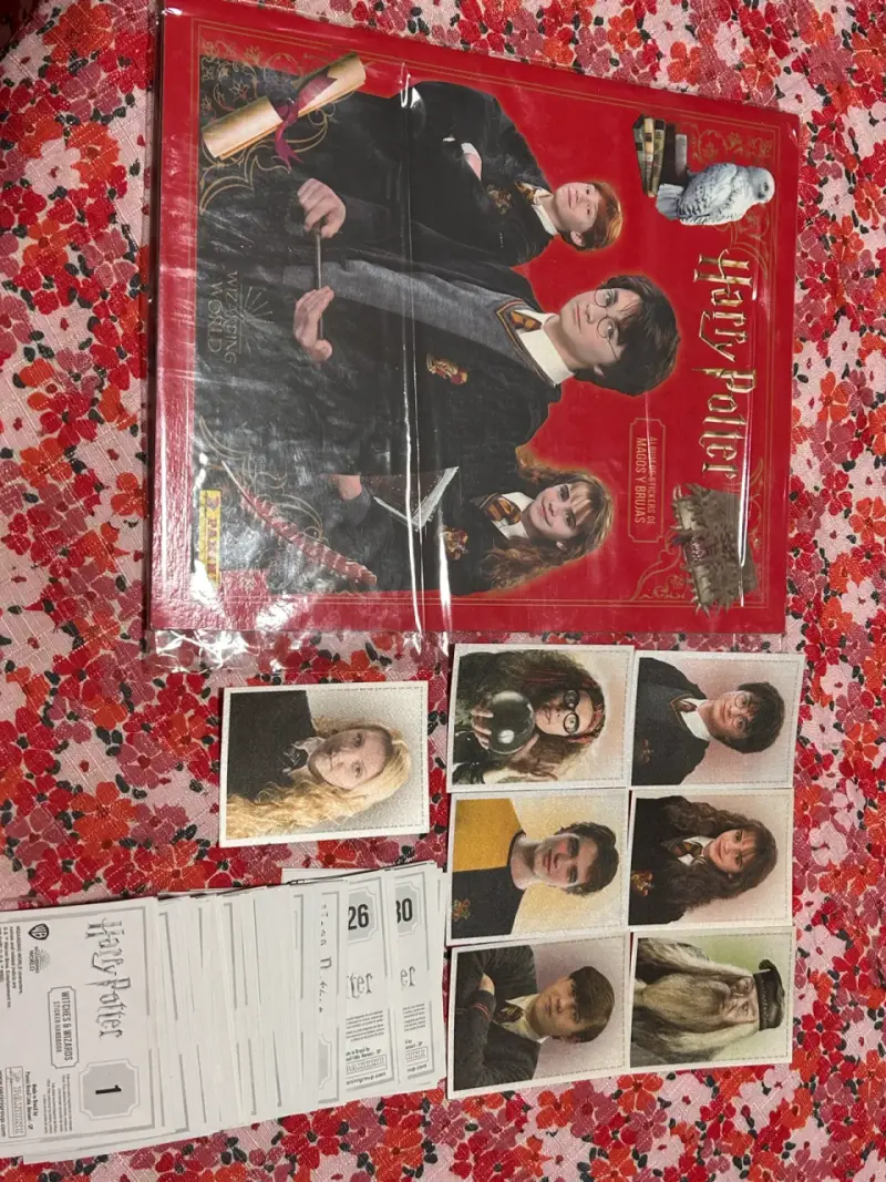 Álbum de cromos Harry Potter Panini + 100 Láminas - 1