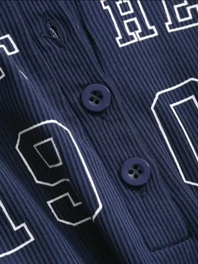 Polera azul con diseño 1905 para mujer - miniatura 3