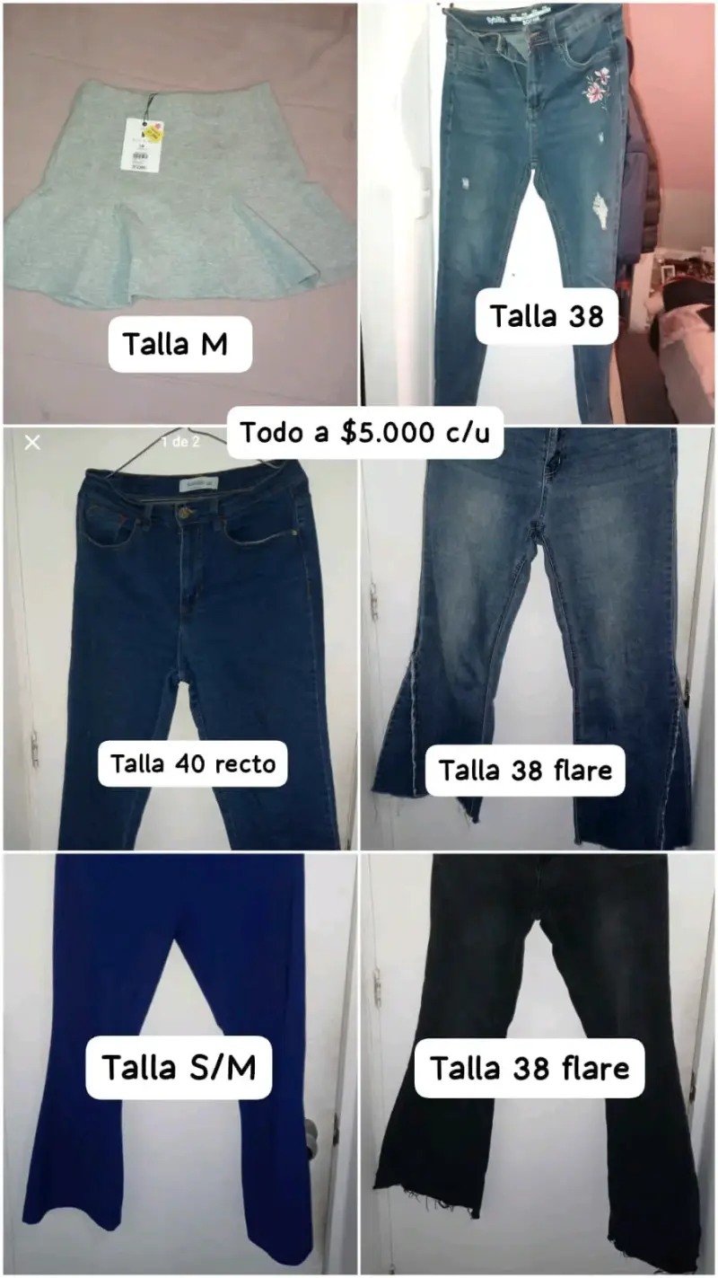 DESCUENTO PANTALONES MUJER