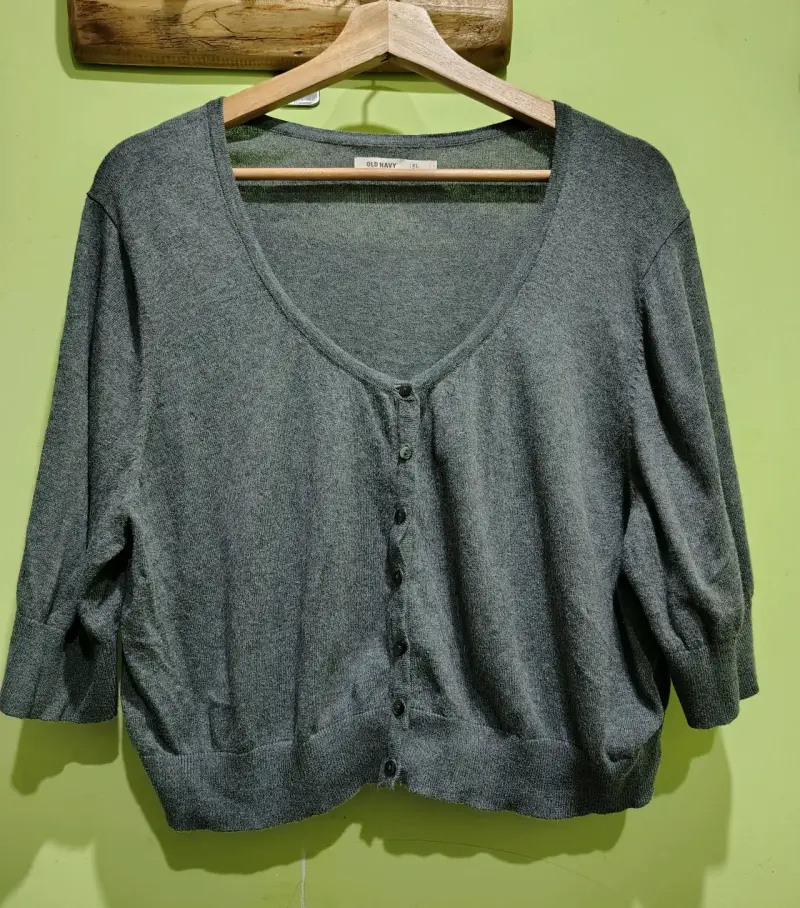 Chaleca gris Old Navy de lana - 1