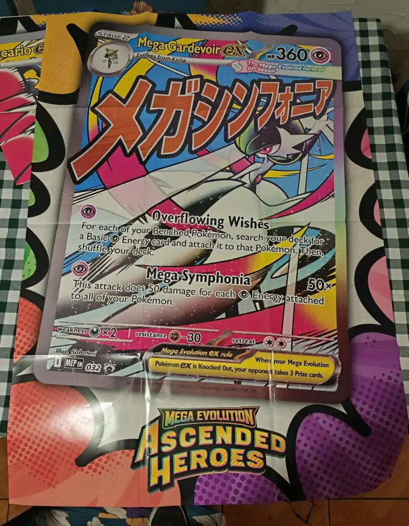 Póster Mega Gardevoir EX Pokémon