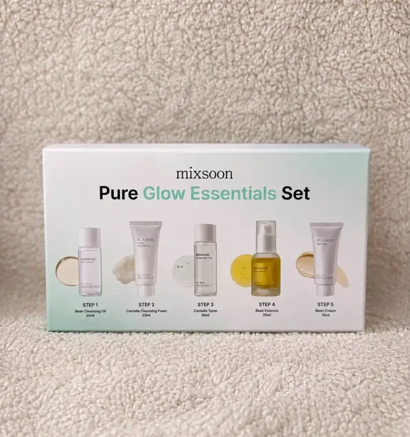Set de cuidado facial Mixsoon Pure Glow Essentials