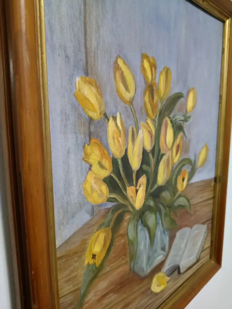 Ani Brahm Tulipanes Bodegón Floral 40x50 - 2