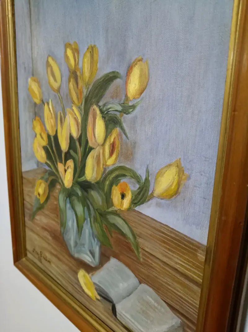 Ani Brahm Tulipanes Bodegón Floral 40x50 - 3
