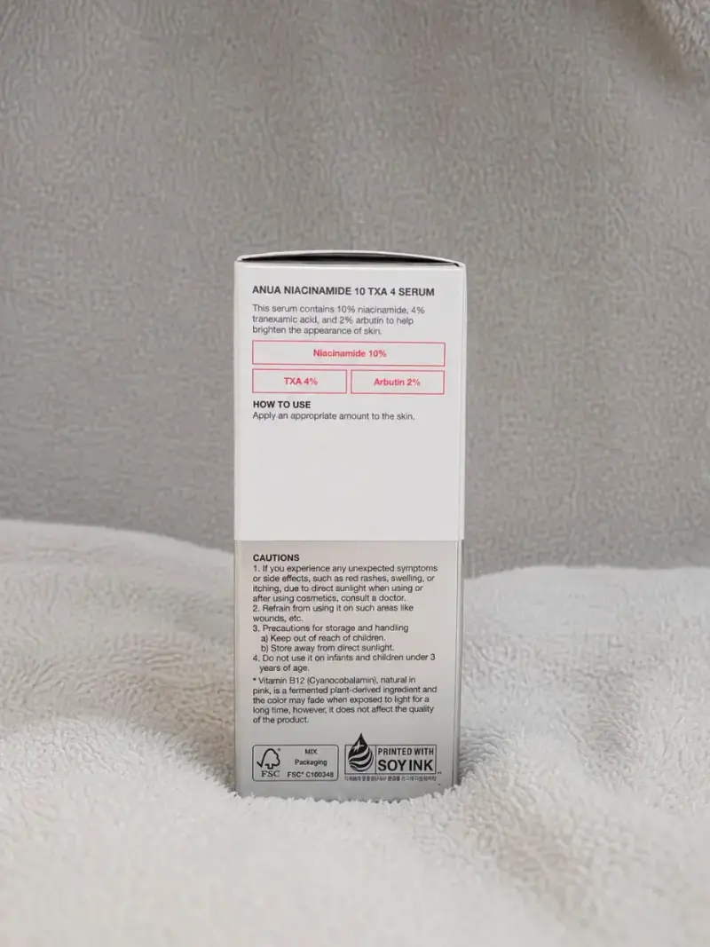 Sérum Anua Niacinamide 10% TXA 4 30ml - 2