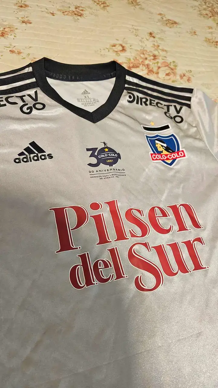 Camiseta Colo-Colo Adidas gris 2023 - 2