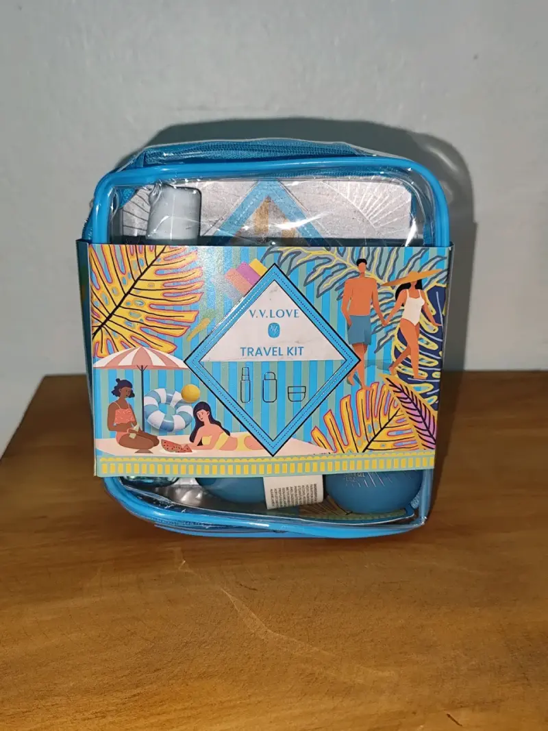 Kit de viaje V.V. Love Diamond Aqua - 2