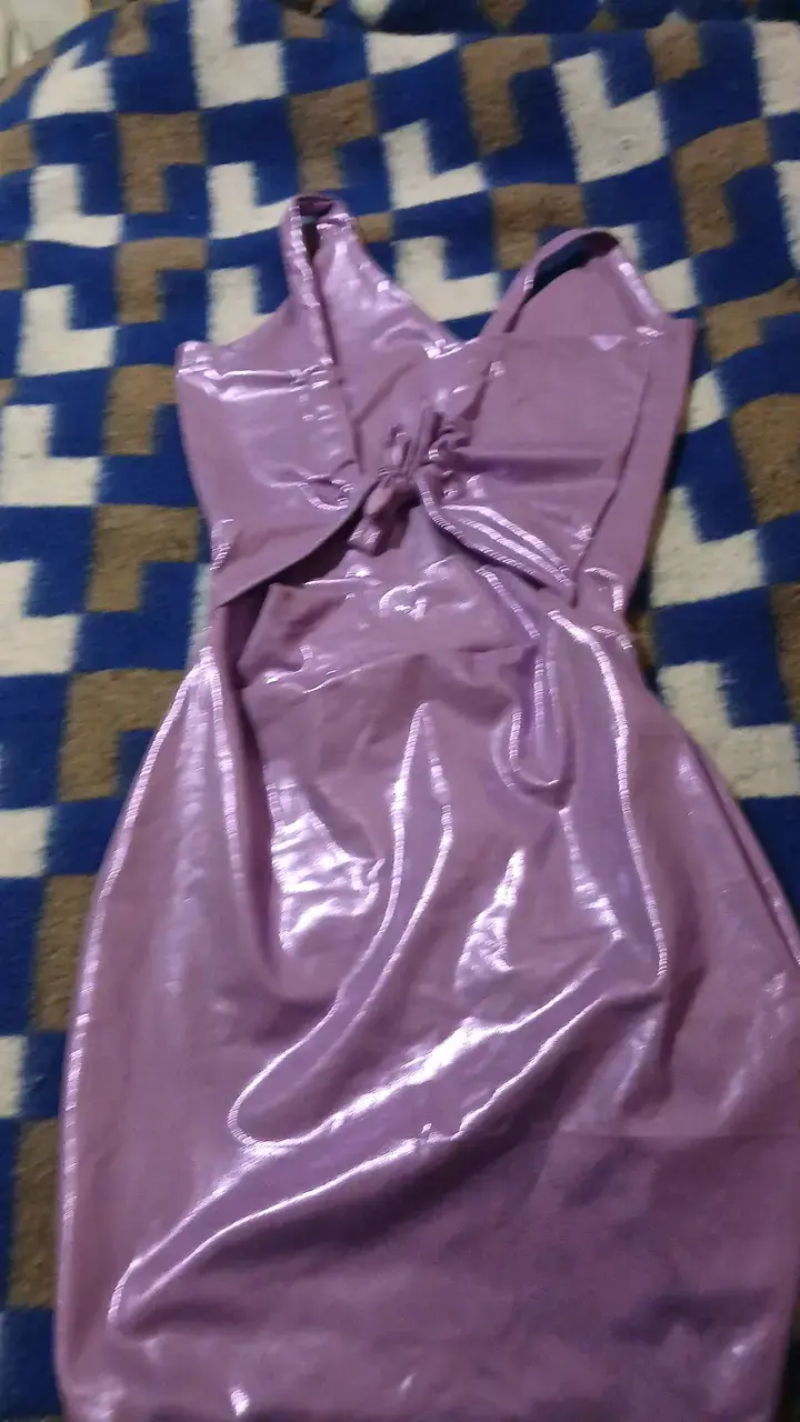 Vestido ajustado lila brillante - 3