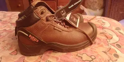Botas de seguridad Buffalo marrón - miniatura 2