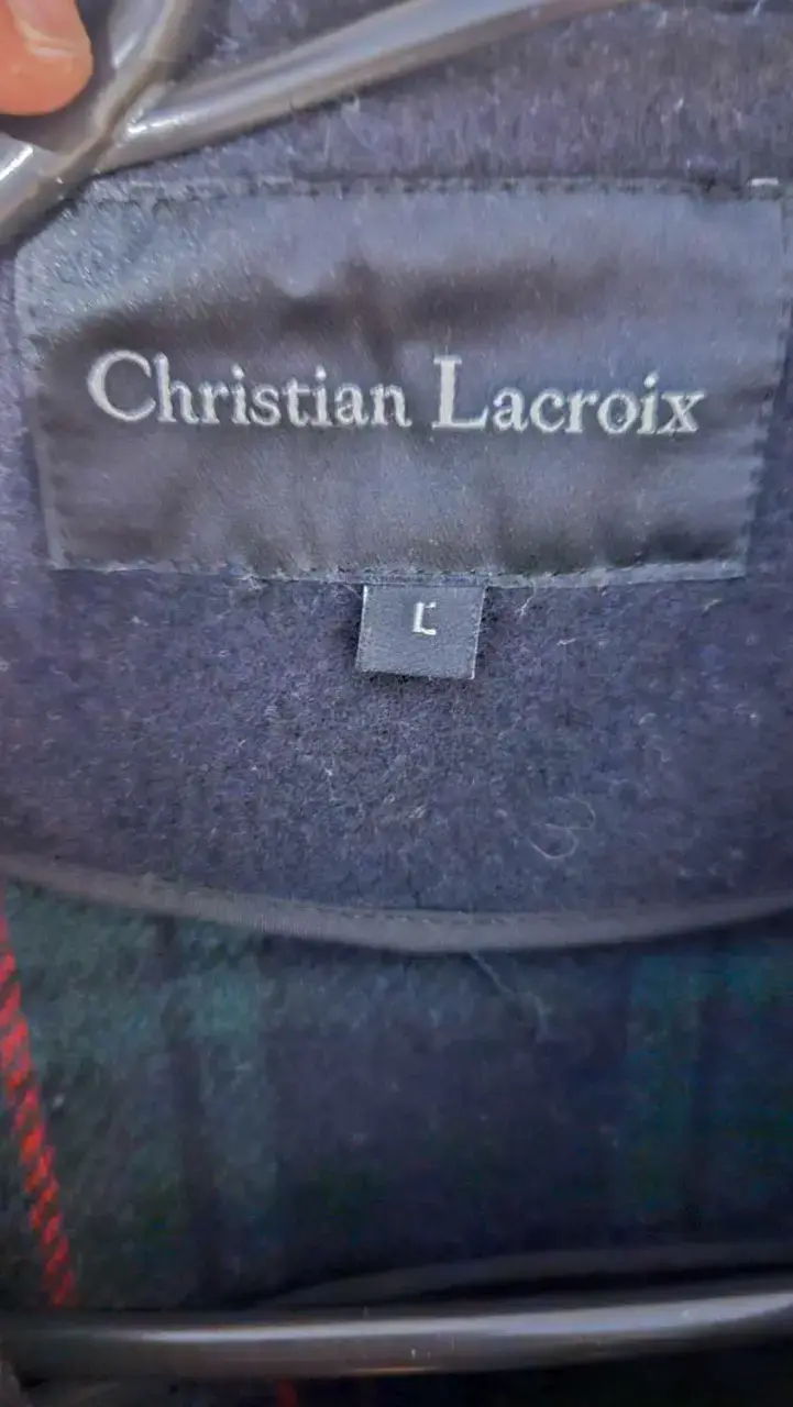 Abrigo azul marino Christian Lacroix - 2