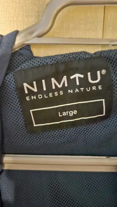 Cortaviento azul NIMTU para hombre - miniatura 2