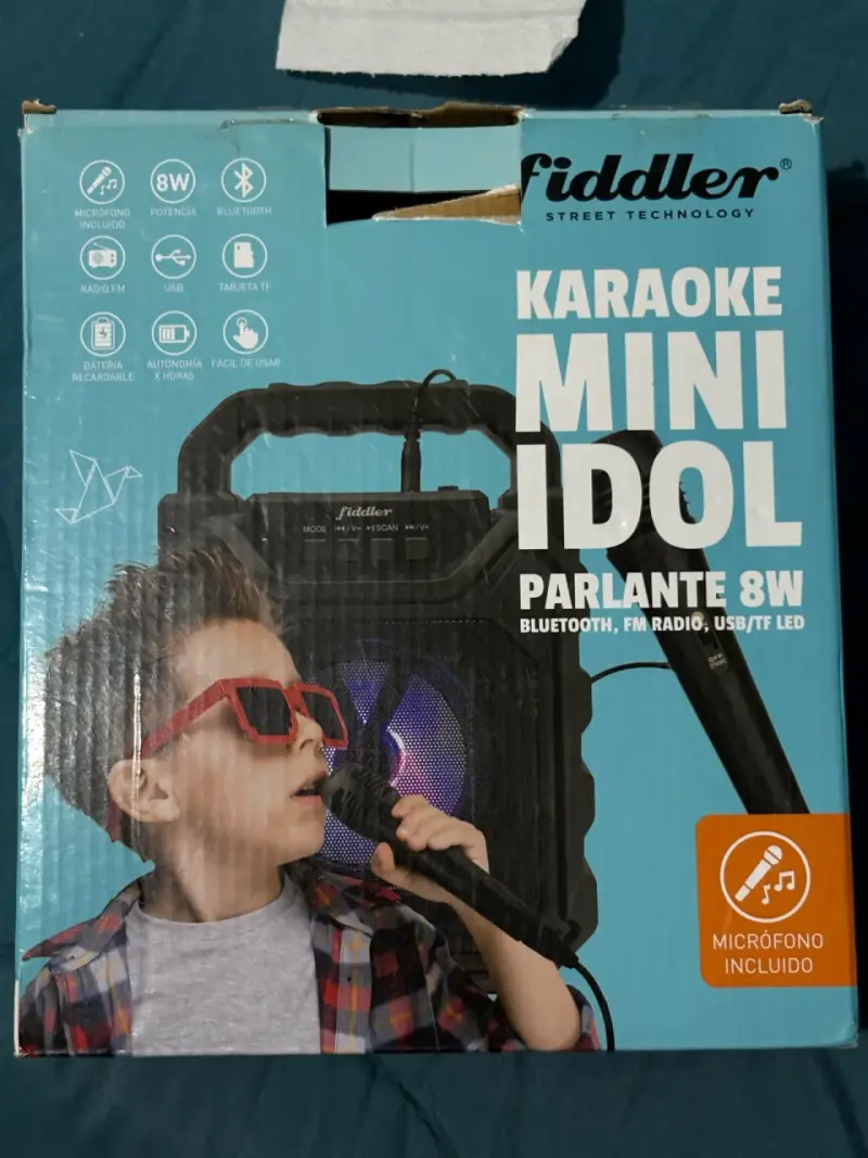 Parlante Karaoke Fiddler Mini Idol 8W - 2