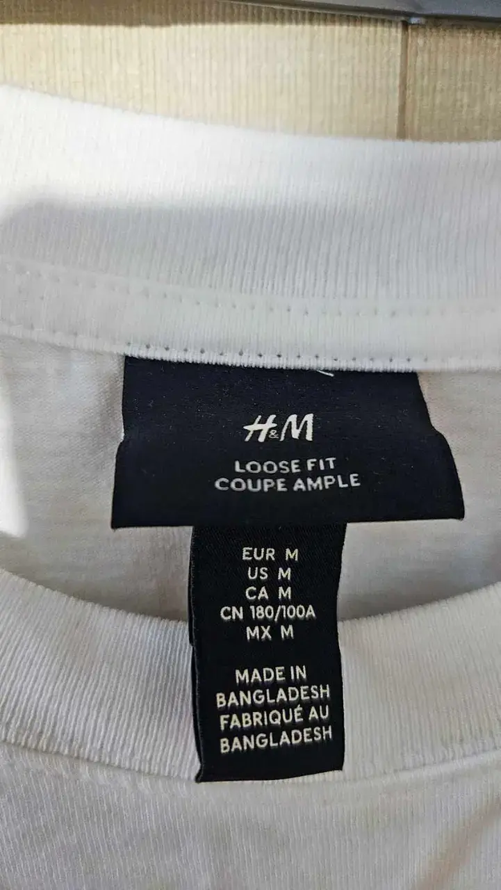 Polera blanca básica de algodón - 2