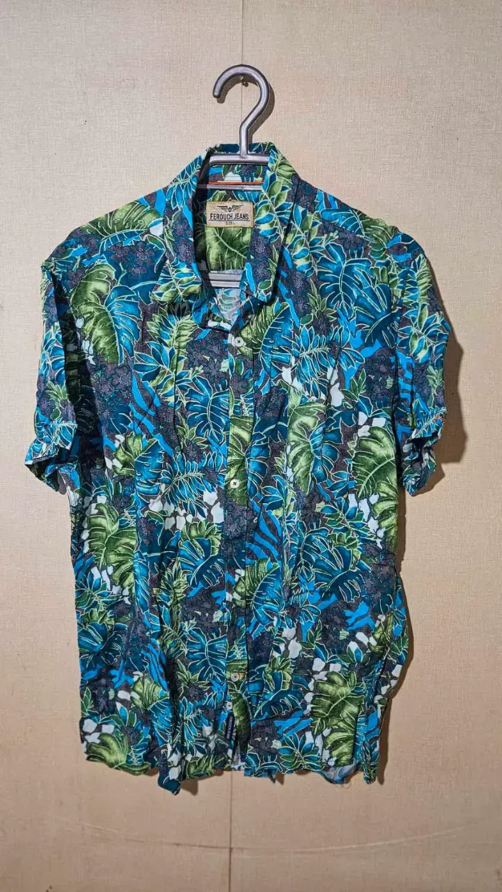 Camisa hawaiana tropical Ferouch Jeans