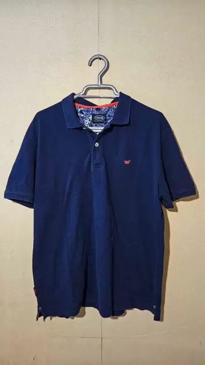 Polera polo azul marino hombre - miniatura 1