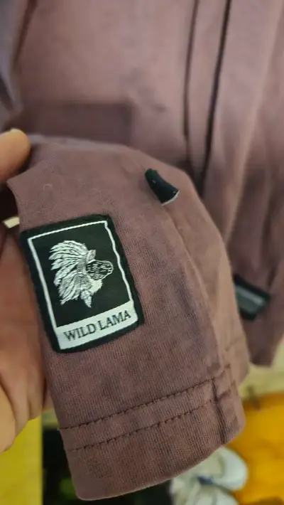 Polera burdeos de algodón para hombre - miniatura 2